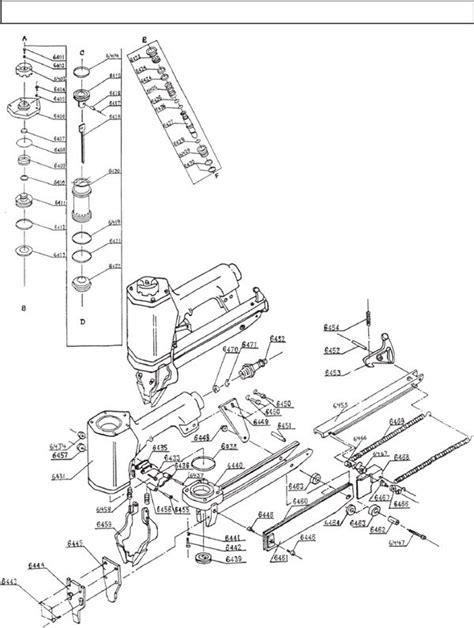 Central Pneumatic Framing Nailer Parts Diagram