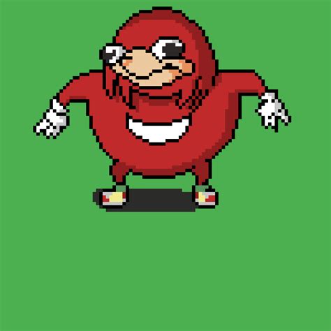 Pixilart - Uganda Knuckles by DaguilX