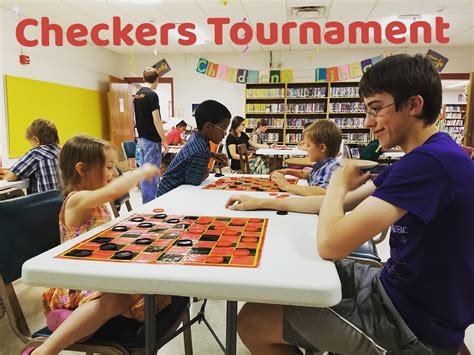 Youth Checker Tournament – Sowing Seeds Librarian