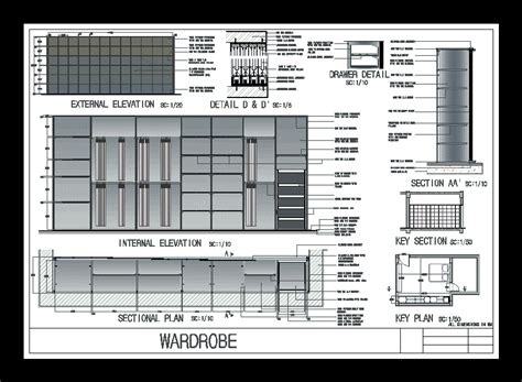 Closet DWG Detail for AutoCAD • Designs CAD