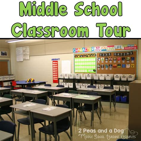 Middle School Classroom Set Up Ideas | 2 Peas and a Dog