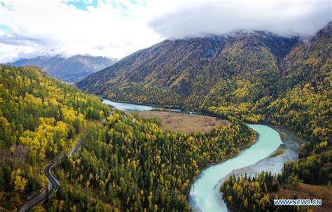 Amazing scenery of China's Xinjiang attracts millions of tourists ...