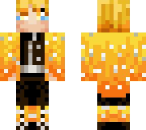 zenitsu skin | Minecraft Skins