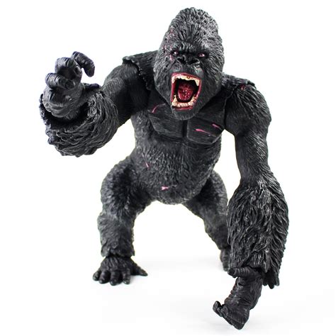 2020 Wholesale Arrival 35cm King Kong Figure Toys Big Size Hand Movable Figurine PVC Action ...