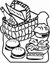 Picnic Drawing At GetDrawings  Free Download sketch template