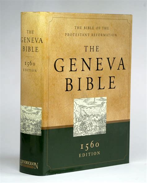 THE GENEVA BIBLE: A Facsimile of the 1560 Edition | Geneva Bible ...