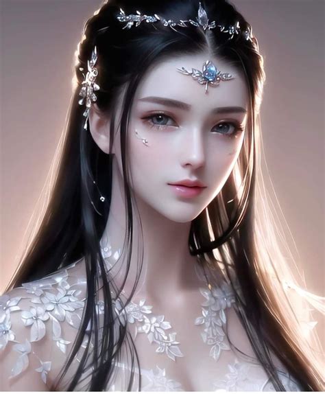 Anime Art Fantasy, Fantasy Art Women, Beautiful Fantasy Art, Chinese Art Painting, Best Friend ...