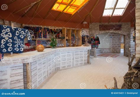 Interior of the Hotel Made from Salt Bricks Editorial Photo - Image of inside, altiplano: 63415421