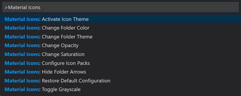 Material Icon Theme: Get the Material Design icons into your VS Code