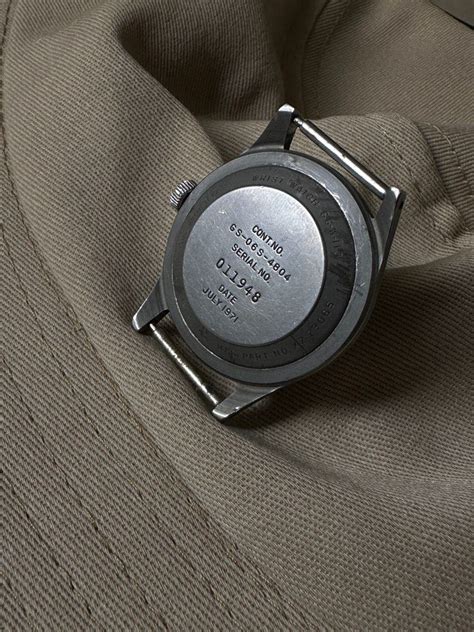 1971 Benrus Military Watch, Men's Fashion, Watches & Accessories ...