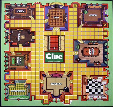 Clue Board Game Printable