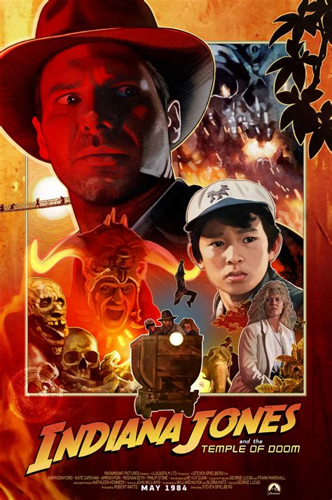 INDIANA JONES And The Temple Of Doom | Poster By ArtofLDRP