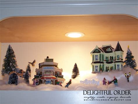 Delightful Order: Christmas Snow Village