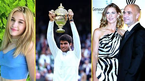 Andre Agassi and Steffi Graf's daughter Jaz acknowledges Carlos Alcaraz winning maiden Wimbledon ...