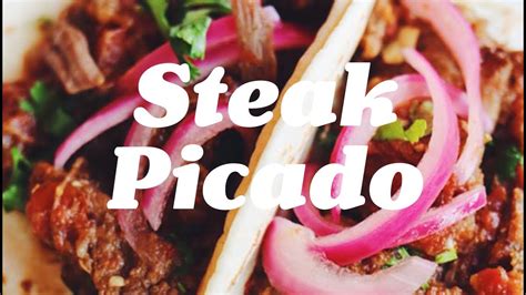 Steak Picado Recipe - YouTube