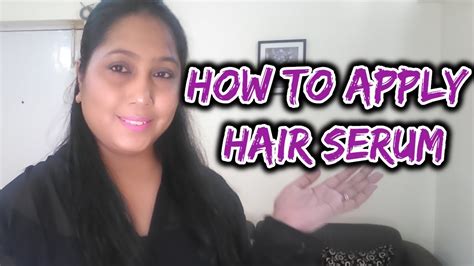 How to apply hair serum|Hair serum tips and tricks|Right way to apply hair serum|makeup secrets ...