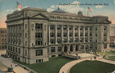 Douglas County Court House Omaha, NE Postcard