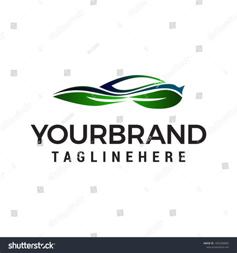 Auto Green Car Logo Design Concept Stock Vector (Royalty Free) 1403200895 | Shutterstock