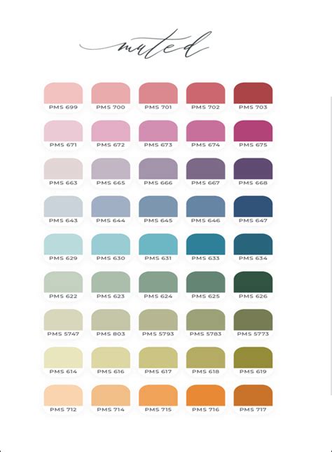 What Are Muted Colors, And How to Use Muted Color Palettes ...