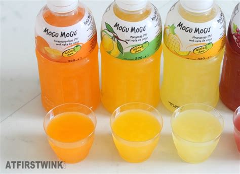 Big Mogu Mogu drinks review