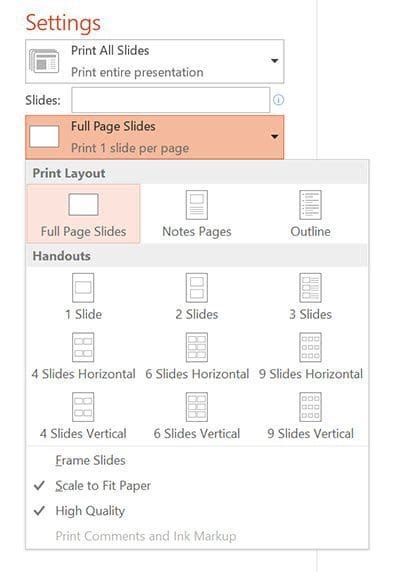 How to Print Multiple Slides on One Page in PowerPoint - Slideson