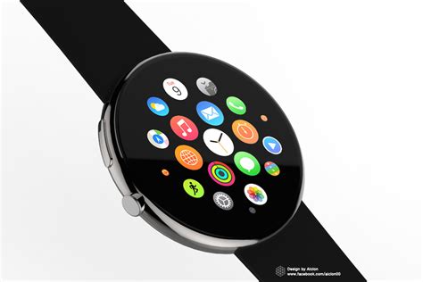 Designer Creates Round Apple Watch Concept Pictures | Digital Trends