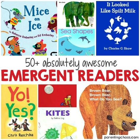 Awesome Emergent Readers for Kindergarten ⋆ Parenting Chaos