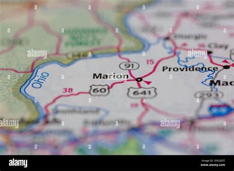 Marion kentucky map hi-res stock photography and images - Alamy