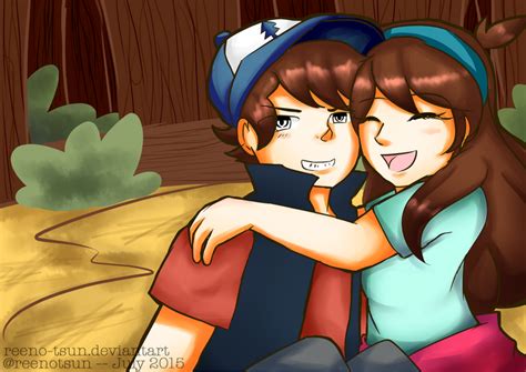 [FA] Gravity Falls - Siblings by reeno-tsun on DeviantArt