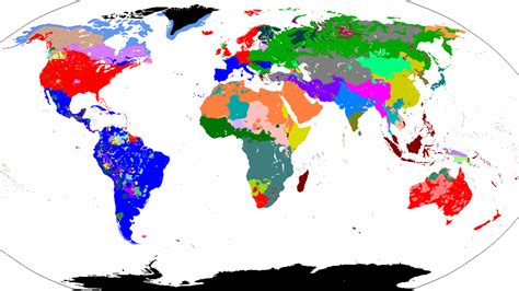 The amazing diversity of languages around the world, in one map - Vox