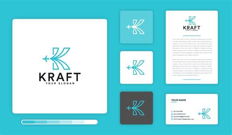 Kraft Logo Design Template | Illustrator Templates ~ Creative Market