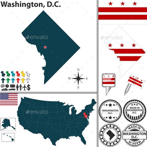 Dc Flag Vector at Vectorified.com | Collection of Dc Flag Vector free ...