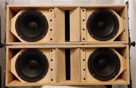 Plans to build LA206 Dual 6.5" Line Array Speaker Cabinet | #1823535511 | Speaker plans, Speaker ...