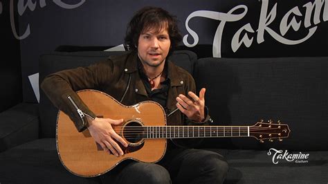 Jake Allen at NAMM 2018 - Takamine