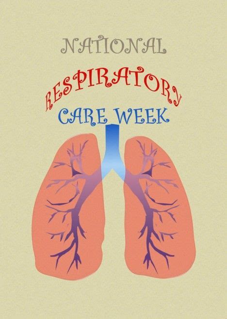 National Respiratory Care Week, lungs and bronchial tree card #Ad , # ...