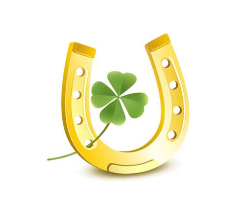 Lucky Horseshoe Cartoon Illustrations, Royalty-Free Vector Graphics ...