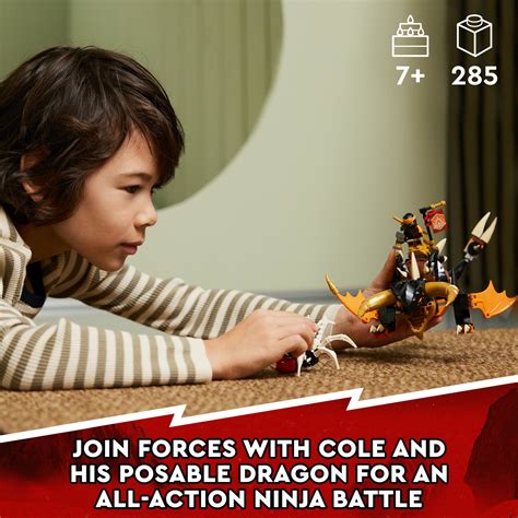 LEGO® NINJAGO: Cole’s Earth Dragon EVO - Lucky Duck Toys