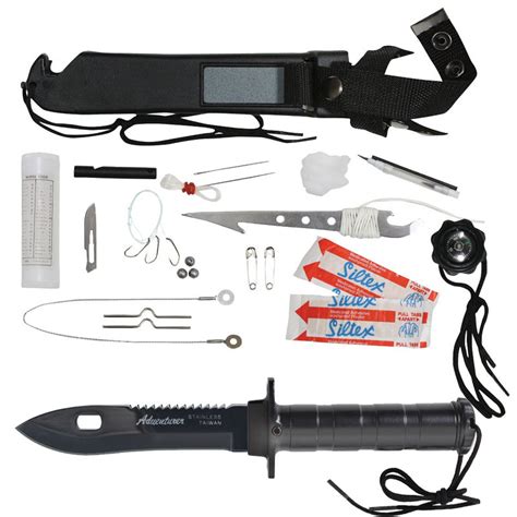 Adventurer 10.5" Survival Knife Kit | Field Supply