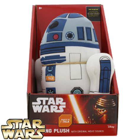 Star Wars Talking Plush: R2-D2 interactive small cuddly talking sounds ...