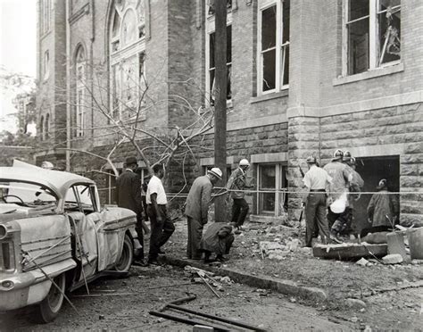 Vintage photos - 16th Street Baptist Church bombing in Birmingham Sept ...