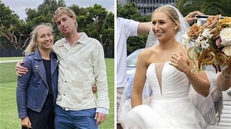 Daria Gavrilova, Luke Saville wedding: Australian tennis stars get ...