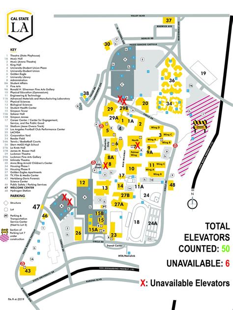 Cal State La Campus Map - Map