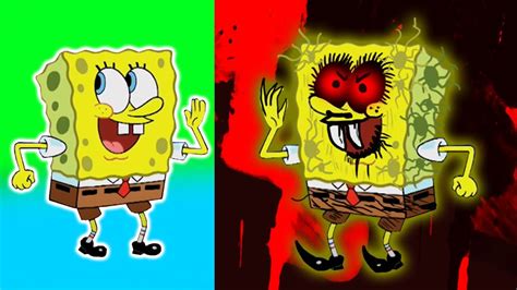 SpongeBob SquarePants As HORROR VERSION - YouTube