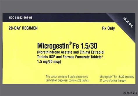 What is Microgestin FE 1.5/30? - GoodRx