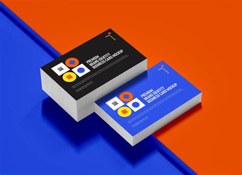 Free Premium Business Card Mockup PSD - Good Mockups