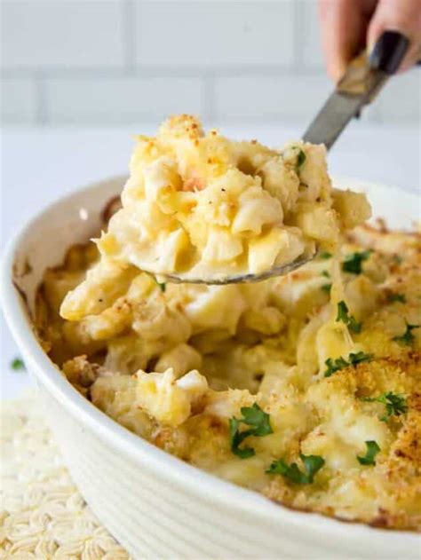 The Best Baked Lobster Mac And Cheese - Spoonful of Flavor