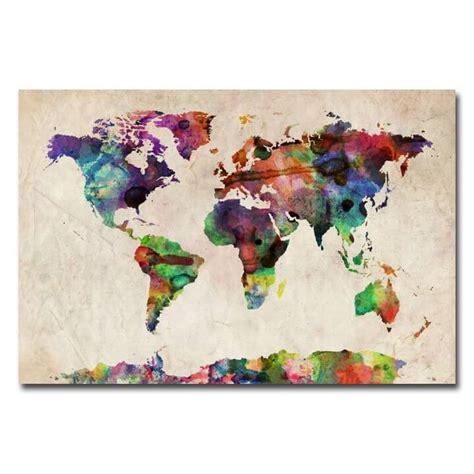 37 Eye-Catching World Map Posters You Should Hang On Your Walls ...