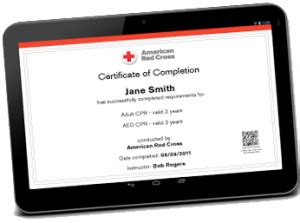 American Red Cross Find My Certificate | Key CPR