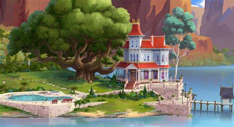 Clay Calloway's House by DarkMoonAnimation on DeviantArt