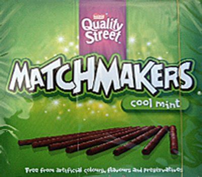 MatchMakers Cool Mint Chocolate Sticks Code: JGFCM4678CM | Local Delivery Only / Collection in ...